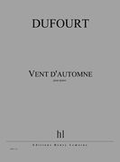 Vent d'Automne : Pour Piano (2011).