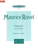 Concerto En Sol Majeur : Edition For 2 Pianos / edited by Roger Nichols.