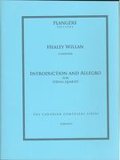 Introduction and Allegro : For String Quartet / edited by Brian Mcdonagh.