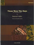 Those Were The Days - Four Nostalgic Songs : For Voice and Orchestra.