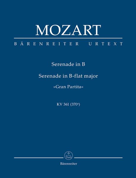 Serenade In Bb Major (Gran Partita), K. 361.