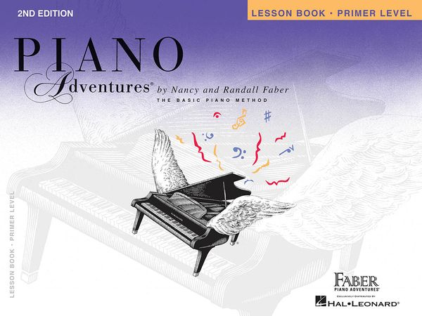 Piano Adventures, Lesson Book : Primer Level, 2nd Edition.