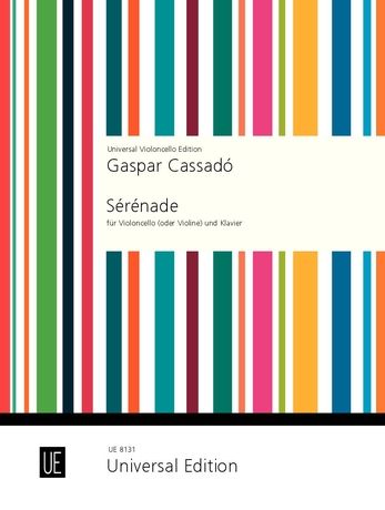 Serenade : For Cello and Piano.