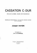 Cassation C-Dur : For