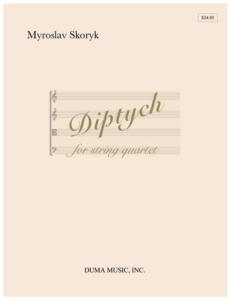 Diptych : For String Quartet.