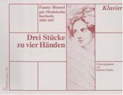Drei Stücke : Zu Vier Händen.