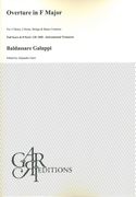Overture In F Major : For 2 Oboes, 2 Horns, Strings and Basso Continuo / Ed. Alejandro Garri.