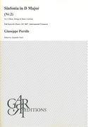 Sinfonia In D Major (Nr. 2) : For 2 Oboes, Strings and Basso Continuo / Ed. Alejandro Garri.