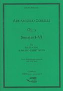 Sonatas I-VI, Op. 5 : Für Bass Viol & Basso Continuo / Ed. Richard Carter & Johanna Valencia.