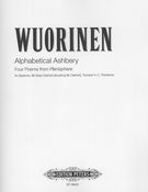 Alphabetical Ashbery : For Baritone, Bass Clarinet (Clarinet), Trumpet In C and Trombone (2013).