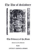Use Of Salisbury 1 : The Ordinary Of The Mass / Ed. by Nick Sandon.
