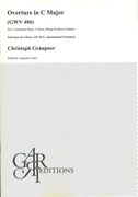 Overture In C Major : For 2 Flutes, 2 Oboes, Strings and Basso Continuo / edited by Alejandro Garri.