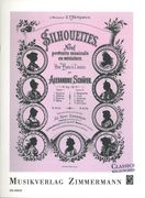 Silhouettes, Op. 18 - Neuf Portraits Musicals En Miniature, Cahier II : Pour Piano A 2 Mains.