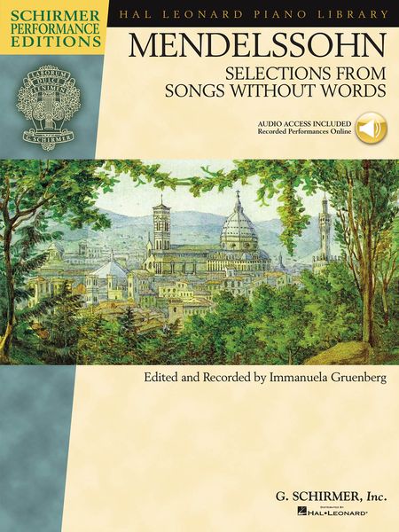 Selections From Songs Without Words : For Piano / edited and Recorded by Immanuela Gruenberg.