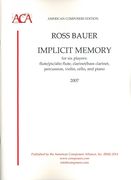Implicit Memory : For Six Players (2007).