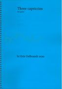 Three Capriccios, Op. 33 : For Guitar (2013).
