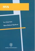 Nyx : For Viola Solo (2010/2012).