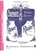 Sonate, Op. 15 : Für Flöte und Klavier.