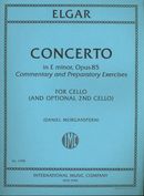 Concerto In E Minor, Op. 85 : For Cello (and Opt. 2nd Cello) - Commentary & Preparatory Exercises.
