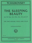 The Sleeping Beauty - Act III, Nos. 24, 25b, 25c, 26 and 27 : For String Quartet / arr. Graham Bastable.