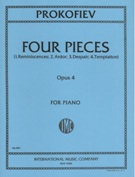 Four Pieces, Op. 4 : For Piano.