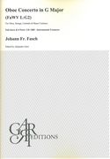 Oboe Concerto In G Major (Fawv L:G2) : For Oboe, Strings, and Basso Continuo / Ed. Alejandro Garri.