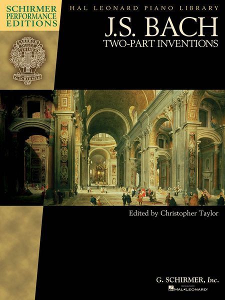 Two-Part Inventions : For Piano / edited by Christopher Taylor.