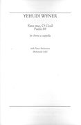 Save Me, O God - Psalm 69 : For Chorus A Cappella (2012).