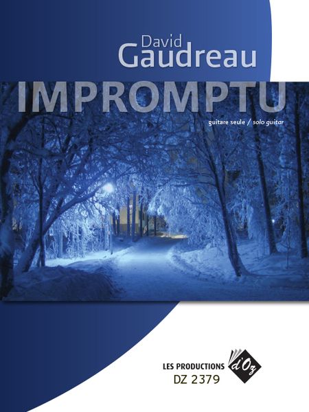 Impromptu : For Solo Guitar (2014).