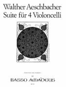 Suite Op. 44 : Für 4 Violoncelli.