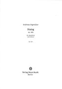 Dialog, Op. 6oa : Für Mandoline und Gitarre (1990).
