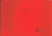 Trio III : Für Flöte (Piccolo), Altsaxophon und Klavier (2004/05).