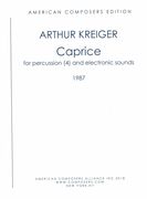 Caprice : For Percussion Quartet and Electronic Tape (1987).