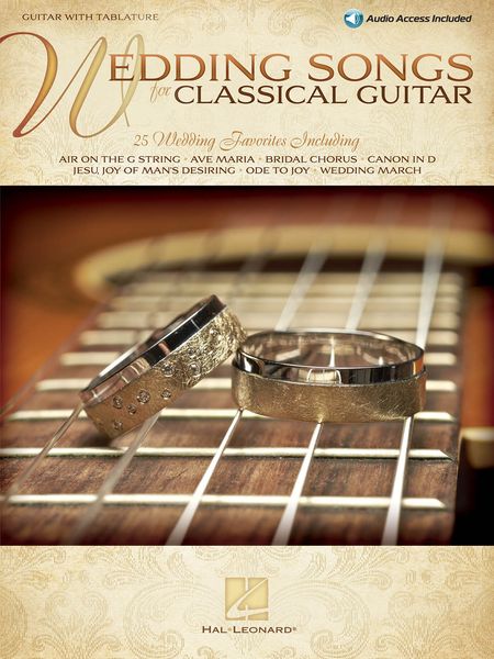 Weddings Songs : For Classical Guitar.