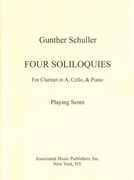 Four Soliloquies : For Clarinet In A, Cello and Piano (2010).