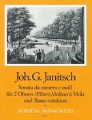 Sonata Da Camera C-Moll Op. 5 : Für 2 Oboen (Flöten, Violinen), Viola und BC.