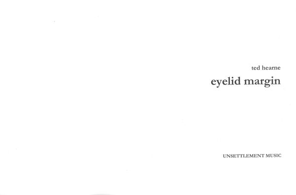 Eyelid Margin : For Brass Quintet and Five Double Reeds (2009).