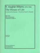 House Of Life : For High Voice and Piano - Transposed Up A Major Third.
