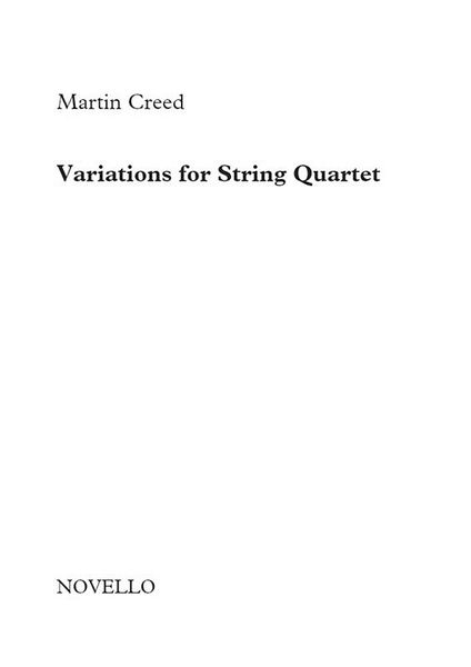 Variations : For String Quartet (2007).