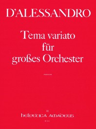 Tema Variato Op. 78 : For Big Orchestra.