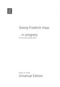 In Progress : Für Kammerensemble (2007).