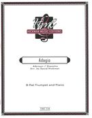 Adagio : For Trumpet and Piano / arranged by David Hickman.