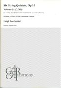 Six String Quintets, Op. 10, Vol. 5 : G.269 / edited by Alejandro Garri.