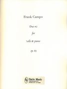 Duo No. 2, Op. 85 : For Cello and Piano (1990).