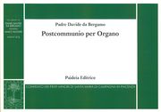 Postcommunio In E Major : Per Organo - Allegro Moderato / edited by Marco Ruggeri.