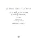 Aria With 30 Variations (Goldberg Variations) : For Saxophone Quartet / arr. David Maslanka.