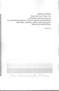 When The Sun Comes Out : A Chamber Opera In One Act - 2 Volume Set.