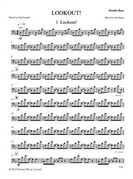 Lookout! : Five Songs For Mixed Choirs.