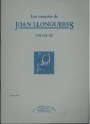 Cancons De Joan Llongueres, Vol. 3.