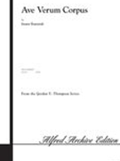 Ave Verum Corpus : For SSATB Chorus.